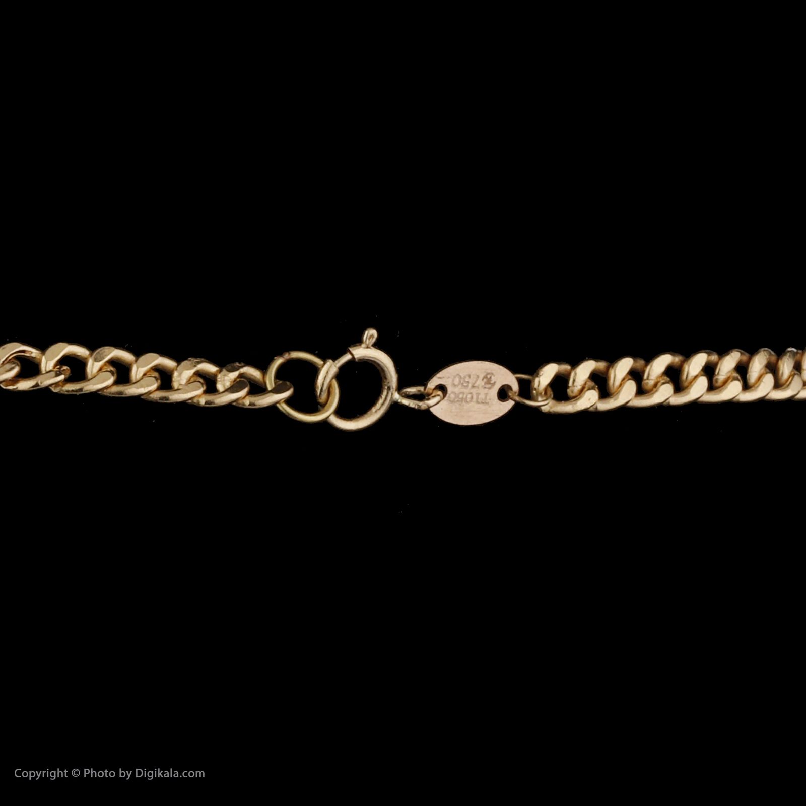 گردنبند طلا 18 عیار زنانه مایا ماهک مدل MM1805 طرح کارتیه -  - 3