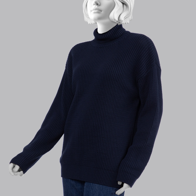 پلیور یقه اسکی زنانه آر اِن اِس مدل 5900