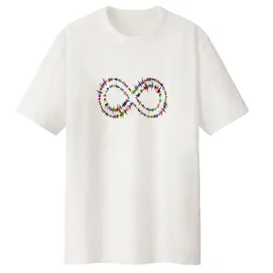 تی شرت لانگ زنانه مدل بی نهایت کد LL47 S