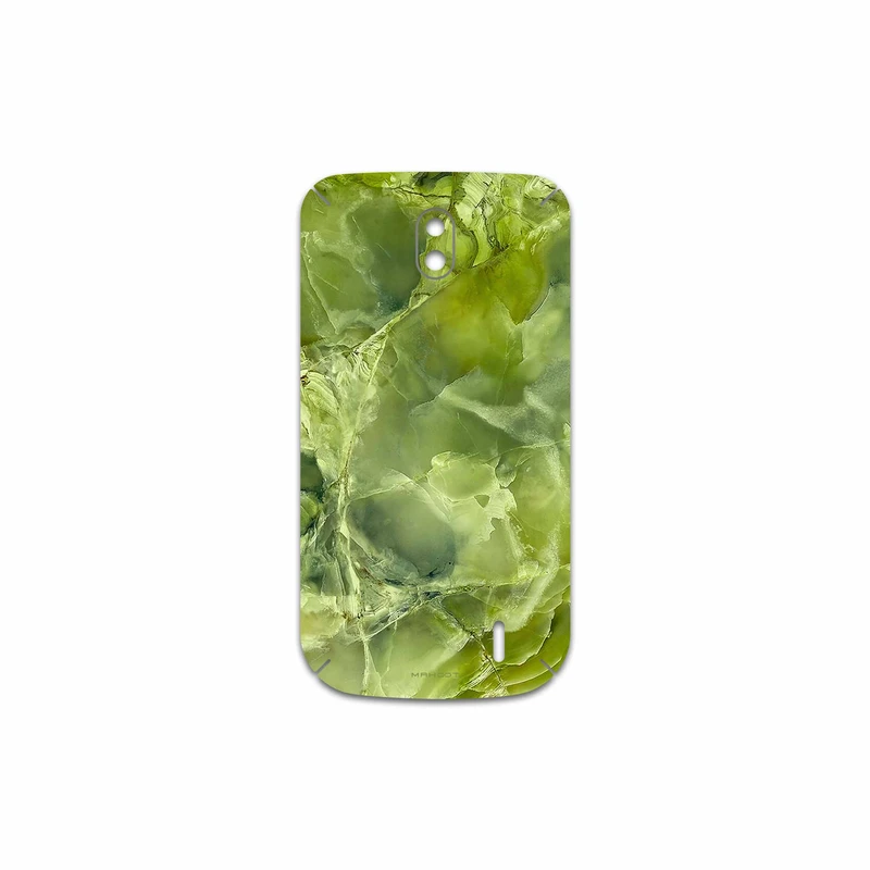 برچسب پوششی ماهوت مدل Green Crystal Marble مناسب برای گوشی موبایل نوکیا 1