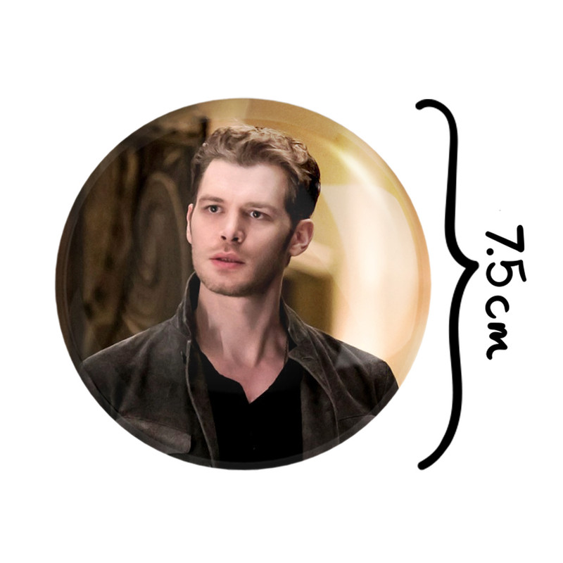 آینه جیبی خندالو طرح کلاوس مایکلسون اصیل ها The Originals مدل تاشو کد 20313