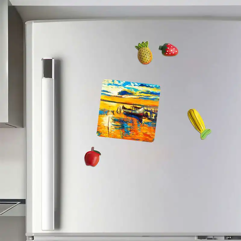 مگنت طرح نقاشی رنگ روغن مدل mg10613