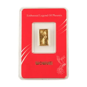 شمش طلا 24 عیار ایران‌شمش مدل سیمرغ کد T-0.15