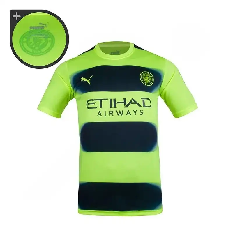 ست تیشرت و شلوارک ورزشی مردانه مدل فوتبال منچسترسیتی NK-6641