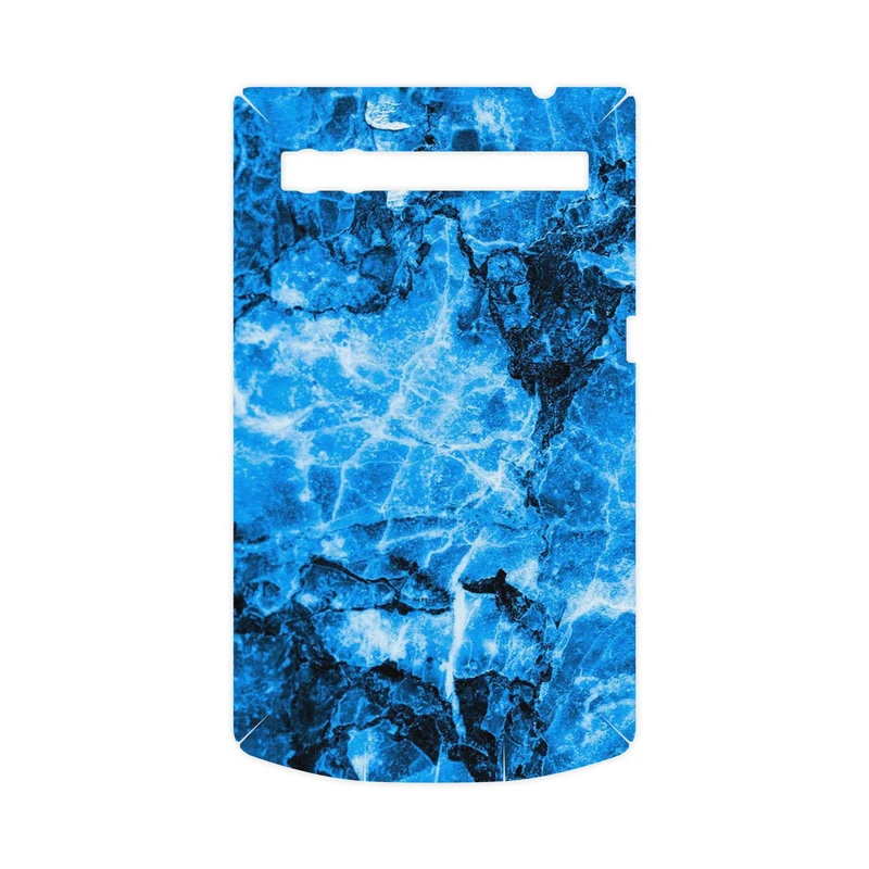 برچسب پوششی ماهوت مدل Blue Marble-FullSkin مناسب برای گوشی موبایل بلک بری P9983