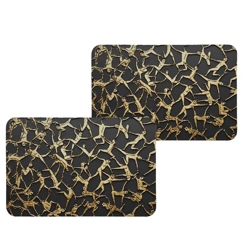 زیربشقابی طرح کلاسیک کد 8814 بسته 2 عددی