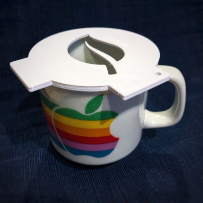 شابلون قهوه مدل Leaf