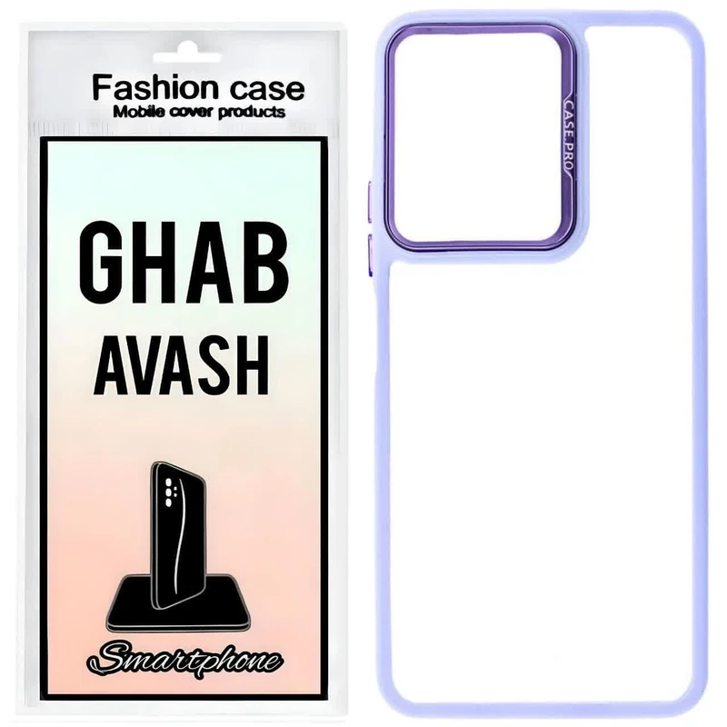 کاور قاب آوش طرح شفاف مدل 001 مناسب برای گوشی موبایل شیائومی REDMI 12C