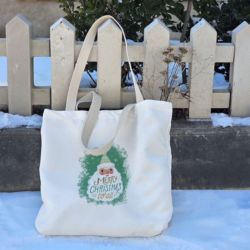 ساک خرید خندالو مدل کریسمس کد 2130