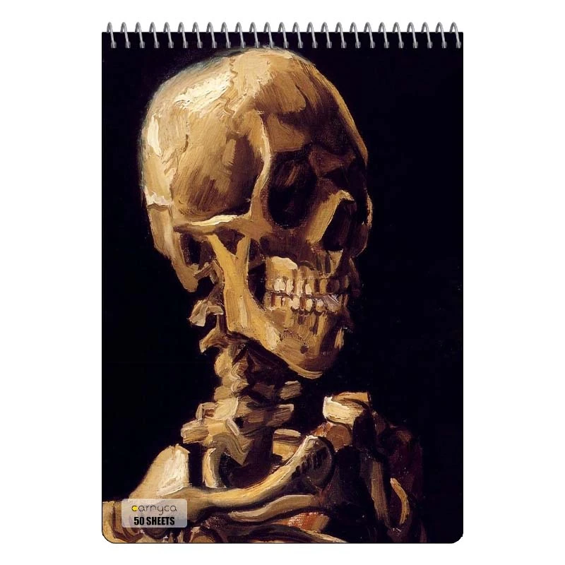 دفتر نقاشی 50 برگ سیمی کارنیکا طرح نقاشی های ون گوگ Van Gogh Paintings کد 24914