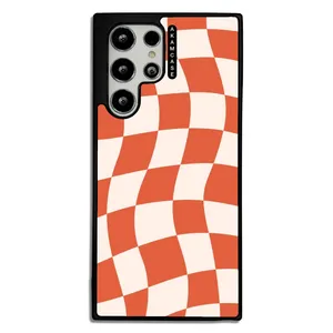 AKAM AMC-WSGS22U-SQUARES2 Cover For Samsung Galaxy S22 Ultra