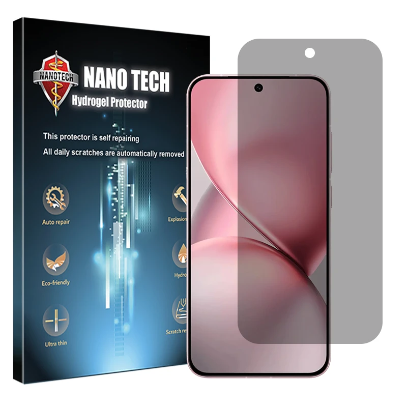 محافظ صفحه نمایش حریم شخصی نانو تک مدل Tough مناسب برای گوشی موبایل ویوو X200 Pro mini