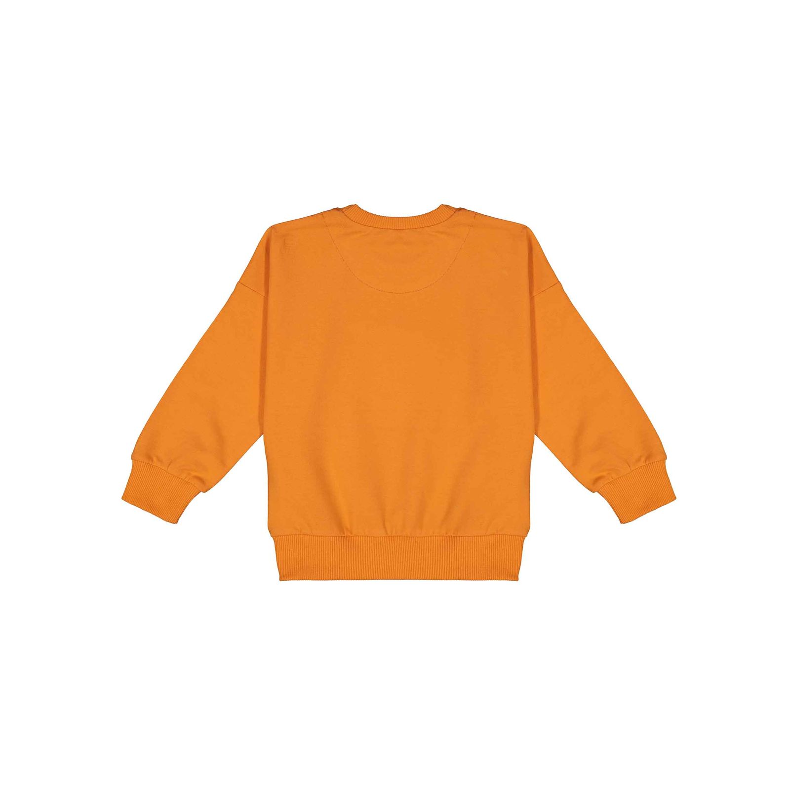 ست سویشرت و شلوار پسرانه سون پون مدل B788 رنگ نارنجی -  - 4
