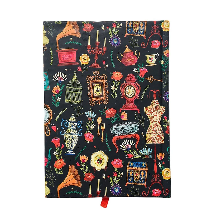  دفتر خاطرات 100 برگ طرح عتیقه جات مدل پالتویی کد Pa18