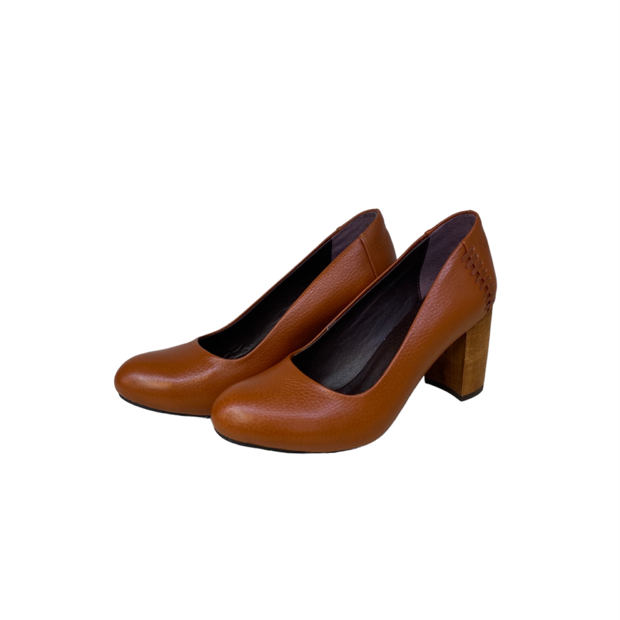 کفش زنانه مدل یلدا0111 رنگ عسلی -  - 4