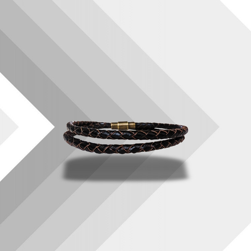 دستبند چرم وارک مدل رادین مدل rb282 دستبند چرم وارک مدل رادین مدل rb282