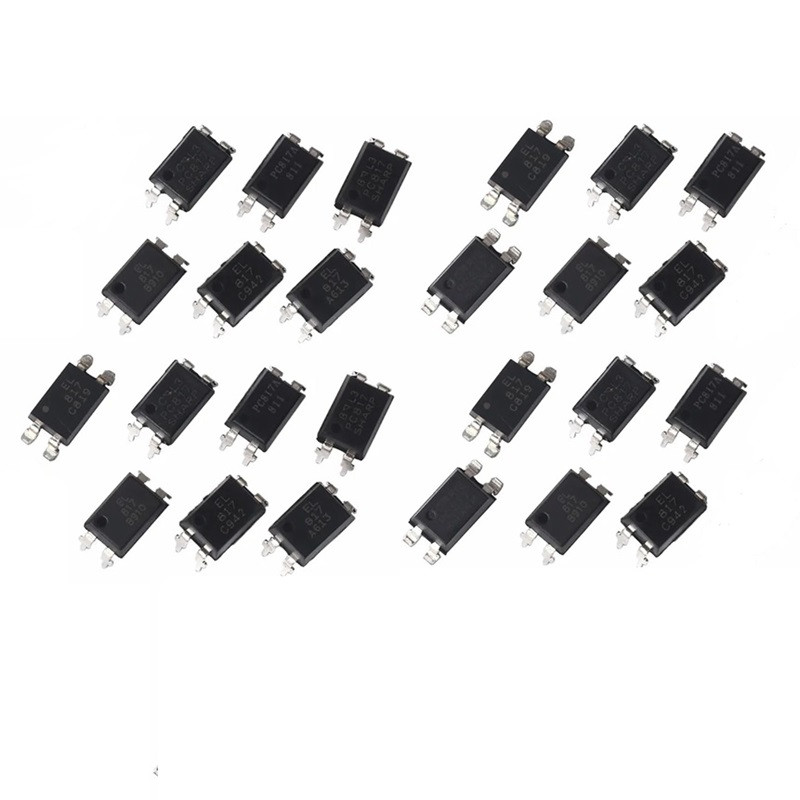 آی سی اپتوکوپلر  مدل EL817 C / PC817 C SMD بسته 25 عددی