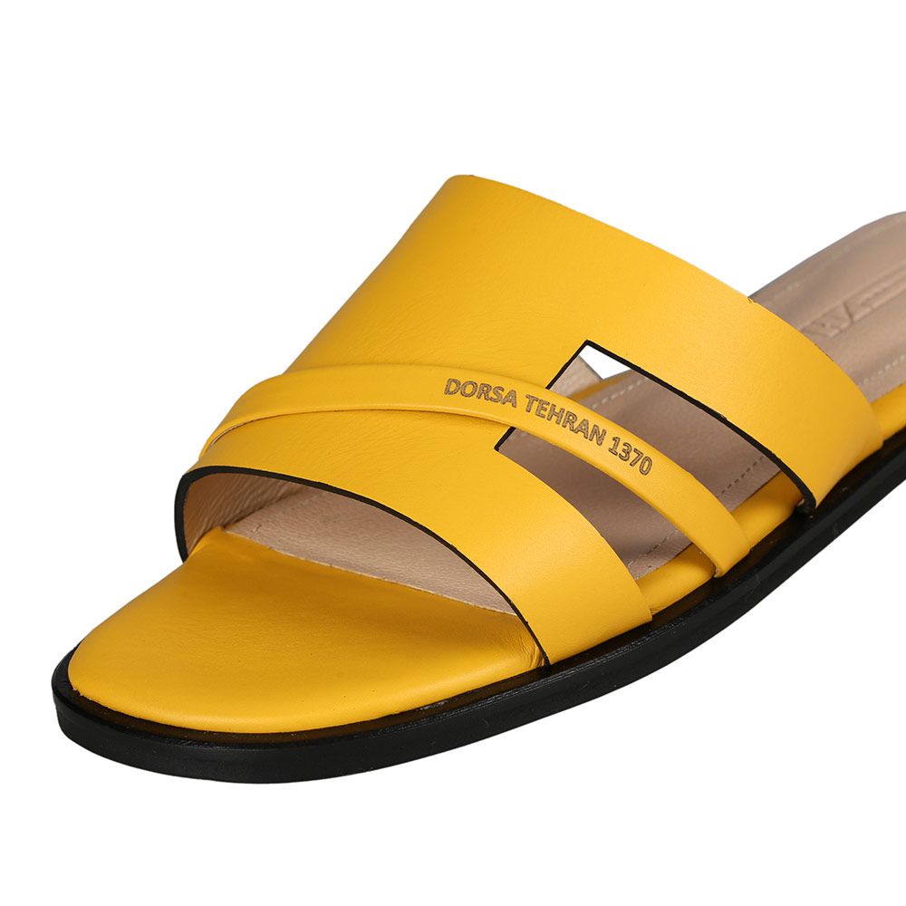 صندل زنانه چرم درسا مدل 47207 - - 16