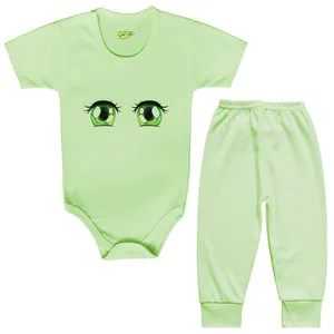 ست بادی و شلوار نوزادی کارانس مدل BSTG-3167