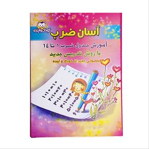 پوستر آموزشی مدل جدول ضرب کد H1