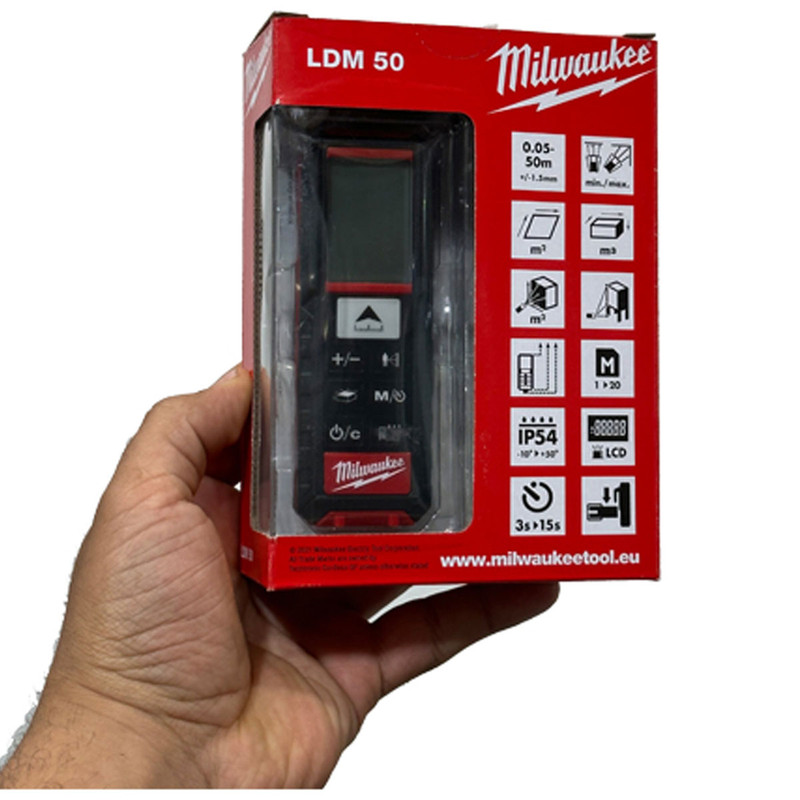 متر لیزری میلواکی مدل LDM 50
