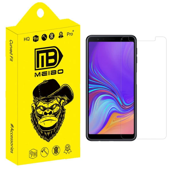 محافظ صفحه نمایش شیشه ای میبو مدل Clear مناسب برای گوشی موبایل سامسونگ Galaxy A7 2018 / A750