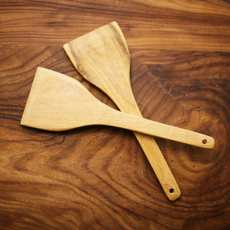 کفگیر مدل wood بسته 2 عددی