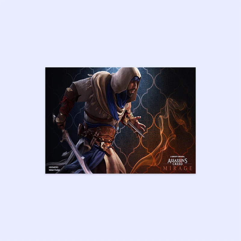 پوستر هومرو مدل فلزی طرح بازی اساسین کرید کد PS216