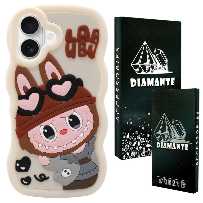 کاور دیامانته مدل Cream Bk مناسب برای گوشی موبایل اپل iPhone 17