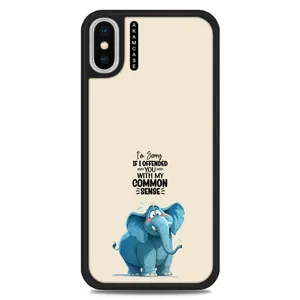 AKAM AMC-WAX-ANIMALS QOUTES-9 Cover For Apple iPhone X/Xs