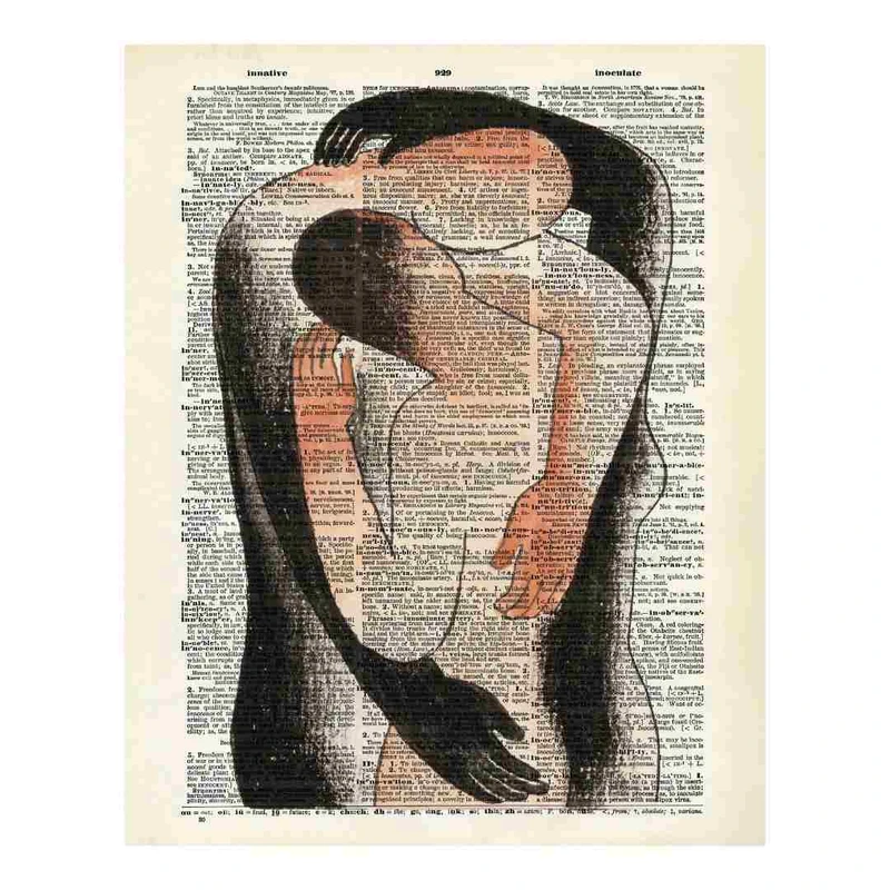 پوستر مدل تصویر آغوش