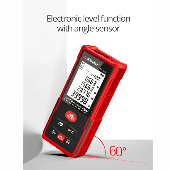 متر لیزری سندوی مدل SW-DS100