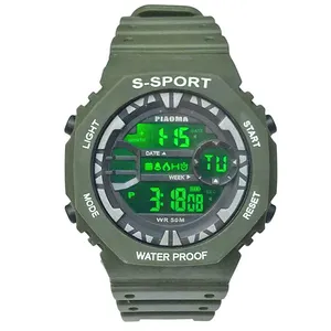 ساعت مچی دیجیتال مردانه پیائوما مدل GN-9108