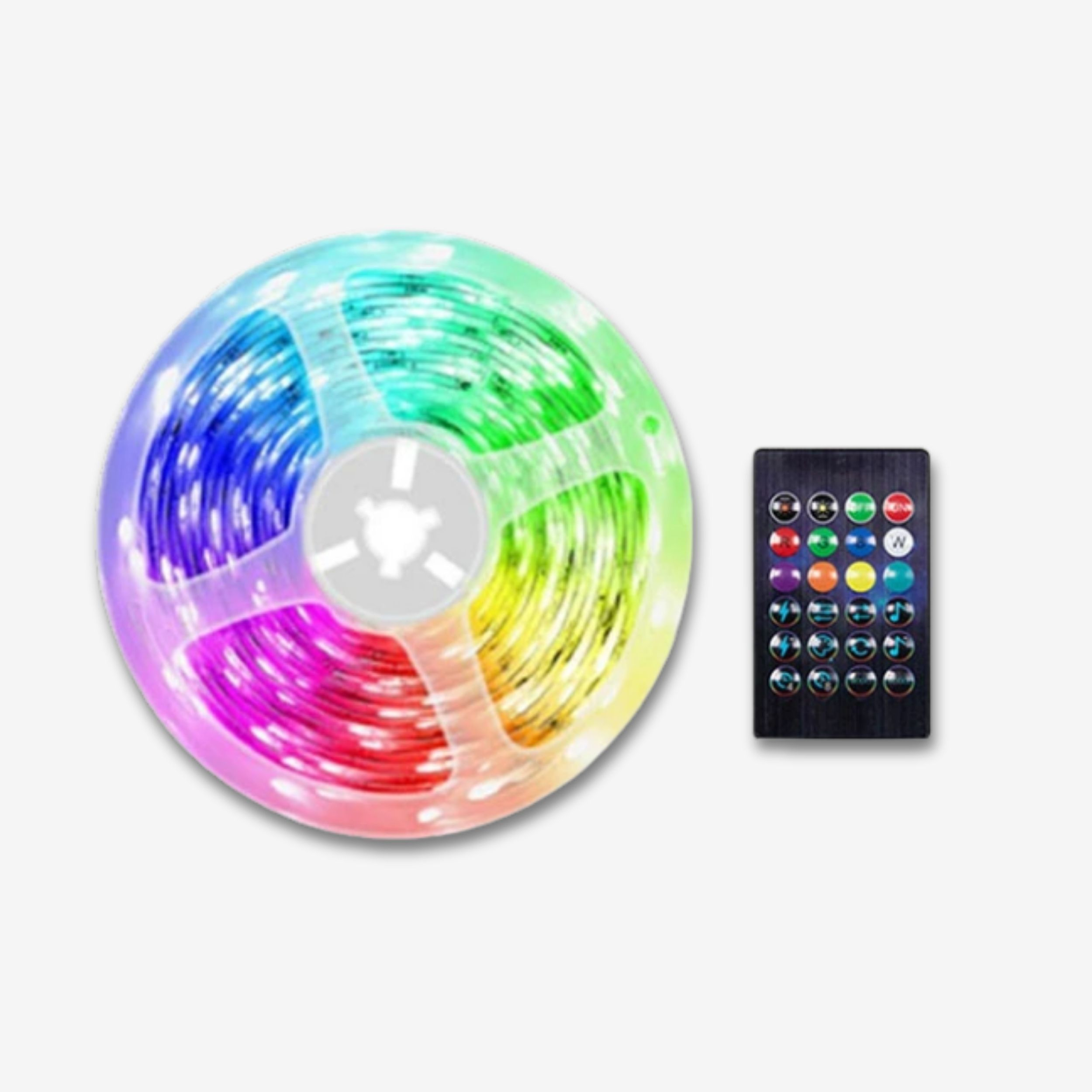 ریسه ال ای دی مدل رنگی RGB طول 10 متر ریسه ال ای دی مدل رنگی RGB طول 10 متر