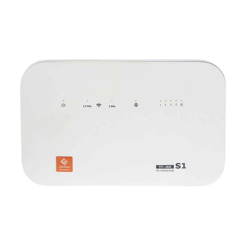 مودم 4G/TD-LTE مبنا تلکام مدل TD-i60 S1 به همراه سیم کارت و 200گیگ اینترنت شش ماهه