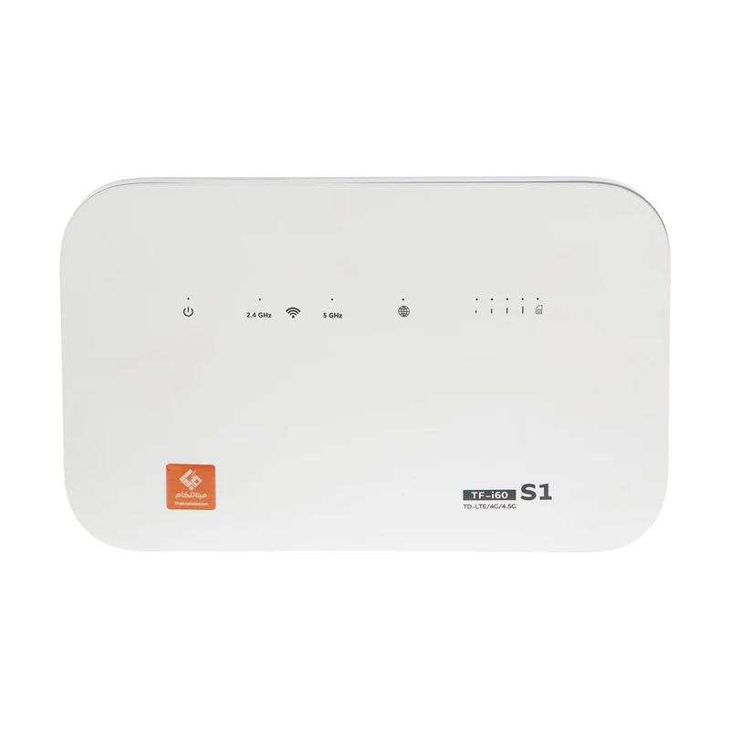 مودم 4G/TD-LTE مبنا تلکام مدل TD-i60 S1 به همراه سیم کارت و 100گیگ اینترنت سه ماهه