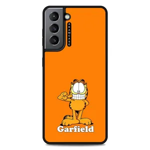 AKAM AMC-WSGS21-GARFIELD8 Cover For Samsung Galaxy S21