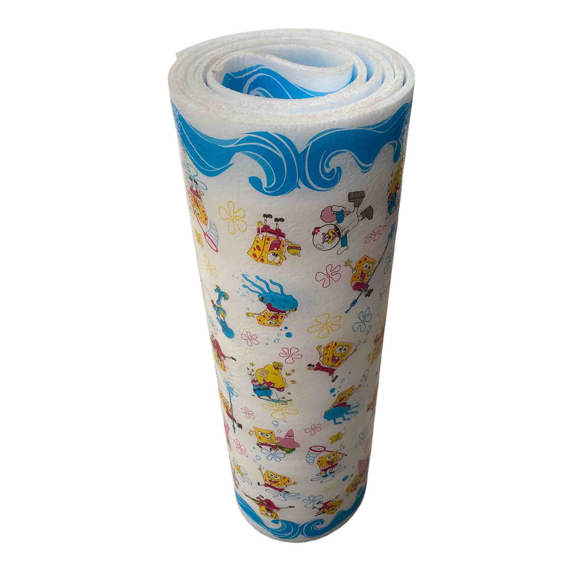 فوم پلی اتیلن طرح باب اسفنجی کد FO10mm طول 2 متر