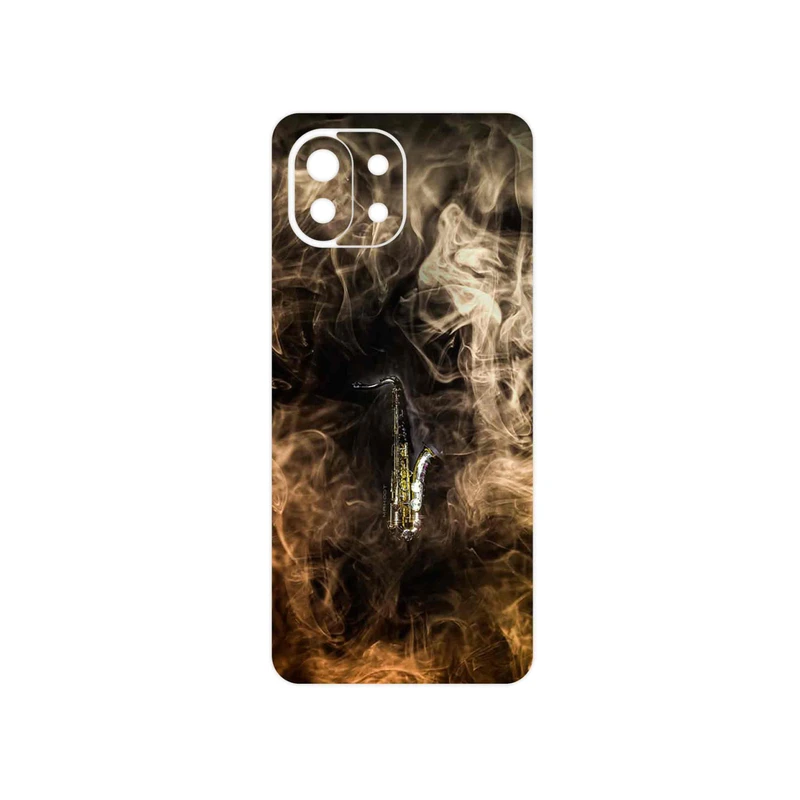 برچسب پوششی ماهوت مدل Saxophone مناسب برای گوشی موبایل شیائومی 11 Lite 5G NE