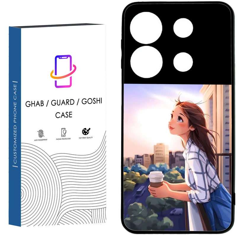 کاور قاب گارد گوشی طرح دخترانه کد 05- TPU مناسب برای گوشی موبایل شیائومی Redmi Note 13 Pro 5G / Poco X6 5G