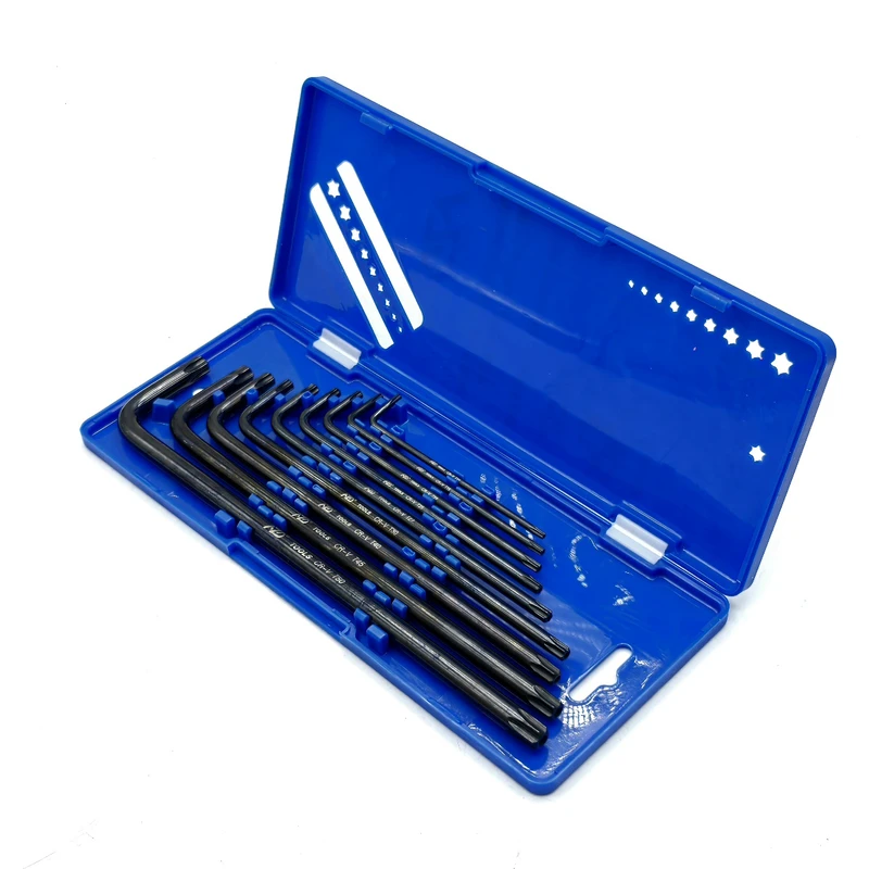 آچار ستاره ای راویکس مدل  AZD-TOOLS-9PCS سایز 1.5الی 10 میلی متر مجموعه 9 عددی