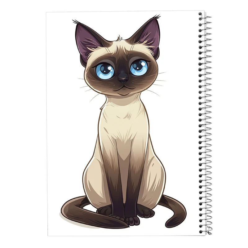 دفتر مشق 100 برگ مدوپد مدل گربه کد DF14723