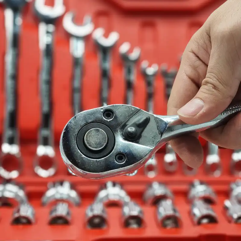 آچار بکس صنعتی جی ان ترد کد 601 مجموعه 37 عددی