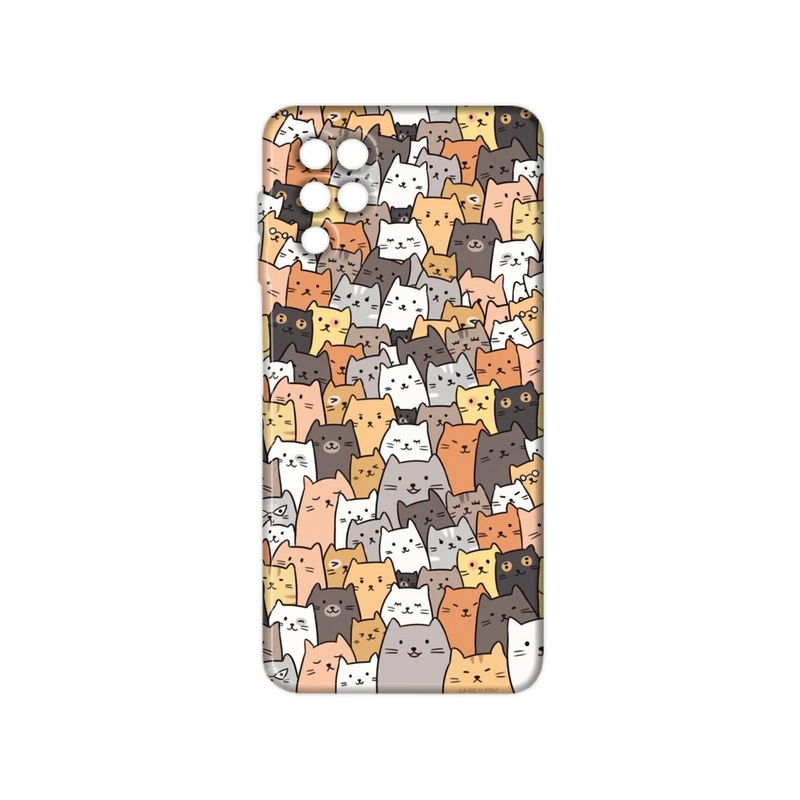 کاور مدل گربه کد 129 مناسب برای گوشی موبایل سامسونگ galaxy A12 / M12