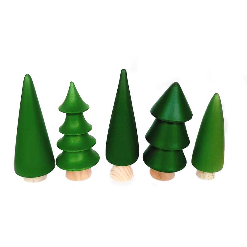 اسباب بازی چوبی مدل جنگل من کد WJ01 مجموعه 5 عددی
