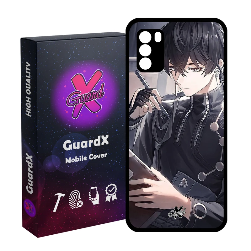 کاور گارد ایکس طرح انیمه مدل Glass10510 مناسب برای گوشی موبایل شیائومی Poco M3