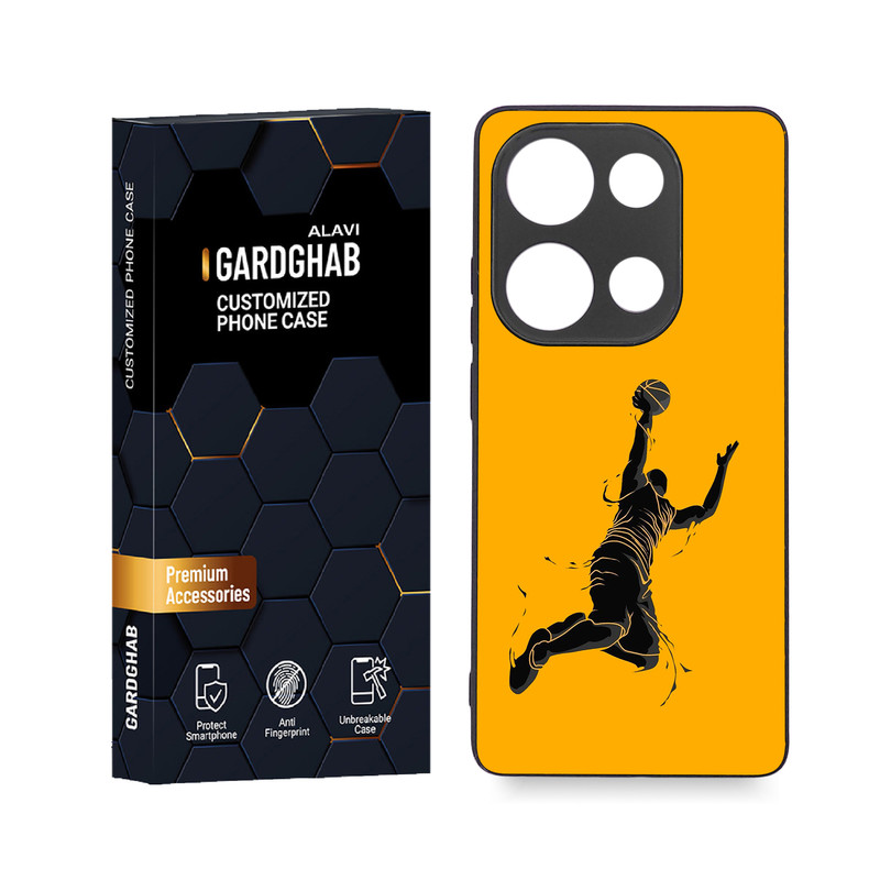 کاور گارد قاب علوی مدل دور ژله ای مناسب برای گوشی موبایل شیائومی Poco M6 Pro
