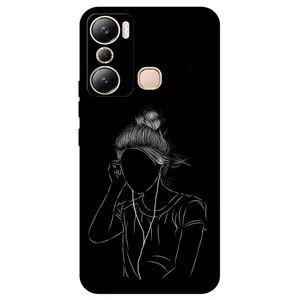 Megafone Minimalistic 1858 Cover For Infinix Hot 20i