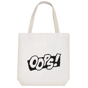 ساک خرید پارچه ای خندالو طرح OOPS! مدل توت بگ کد 6707