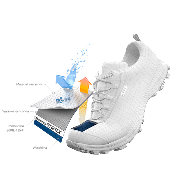 کفش مخصوص دویدن مردانه سالومون مدل Xa Pro 3D V8 Gtx GORE-TEX -  - 8